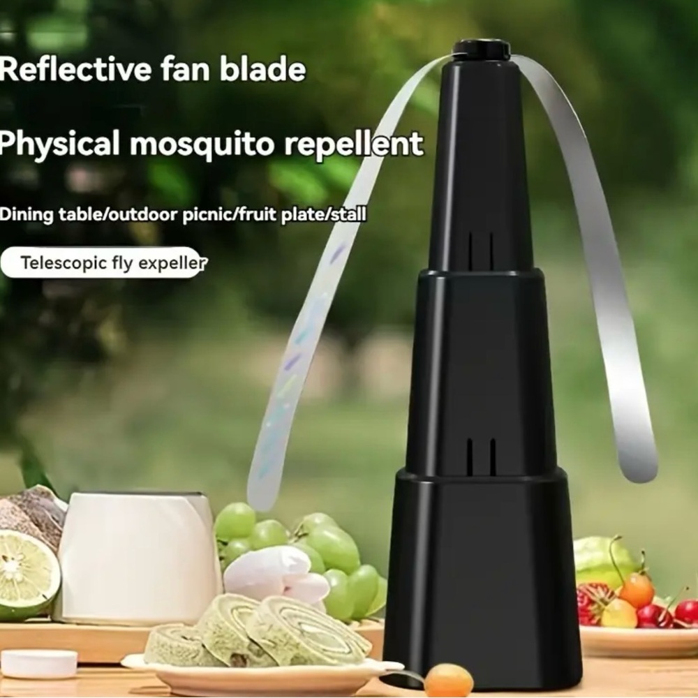 Black Telescopic Fly Expeller